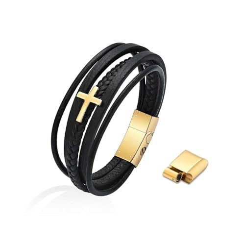 Bracelet pour cendres et deuil avec croix : le souvenir d'un être cher