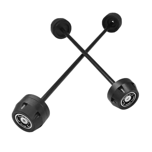 Curseur de fourche moto noir pour essieu avant et arrière de F900R 2020-2023
