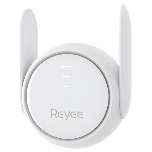 Reyee WiFi Extender Booster Signal Repeater,1200 Mbps,2 FEM Independent Signal Amplifier Coverage Up to 7800 sq.ft. 96 Devices with Dual-Band Gigabit Signal Extension (5GHz / 2.4GHz Reyee WiFi Extender Booster Signal Repeater,1200 Mbps,2 FEM Independent Signal Amplifier Coverage Up to 7800 sq.ft. 96 Devices with Dual-Band Gigabit Signal Extension (5GHz / 2.4GHz