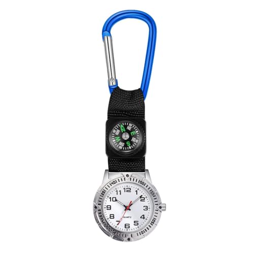 2 piezas Reloj Brújula Multifuncional Llavero para Enfermeras miniatura 7