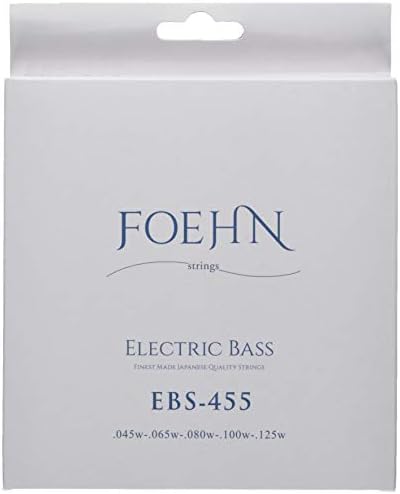 FOEHN 5 strings Electric Bass Strings set Regular Light 45-125 EBS-455