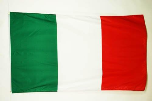 AZ FLAG - Italy Flag - 2x3 Ft - 100D Polyester Italian Banner with Two Metal Grommets - Fade Resistant - Vivid Colors - 2' x 3' Feet - 90x60 Cm