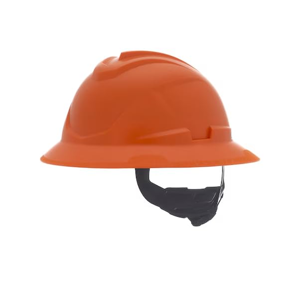 Full Brim, Non-Vented, Type 1, Class E, Orange, Mfr: 10215843-A
