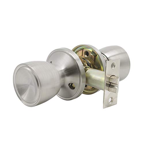 Gobrico Satin Nickel Tulip Passage Door Knobs #TOP29