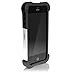 Ballistic SX0945-M385 Maxx Case with Holster and Screen Protector for Apple iPhone 5/5S - Retail Packaging - Black/White