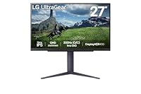 LG 27GS85Q-B - 27” Ultragear™ QHD Nano IPS 180Hz (O/C 200Hz) Gaming Monitor | 1ms (GtG), DisplayHDR™ 400