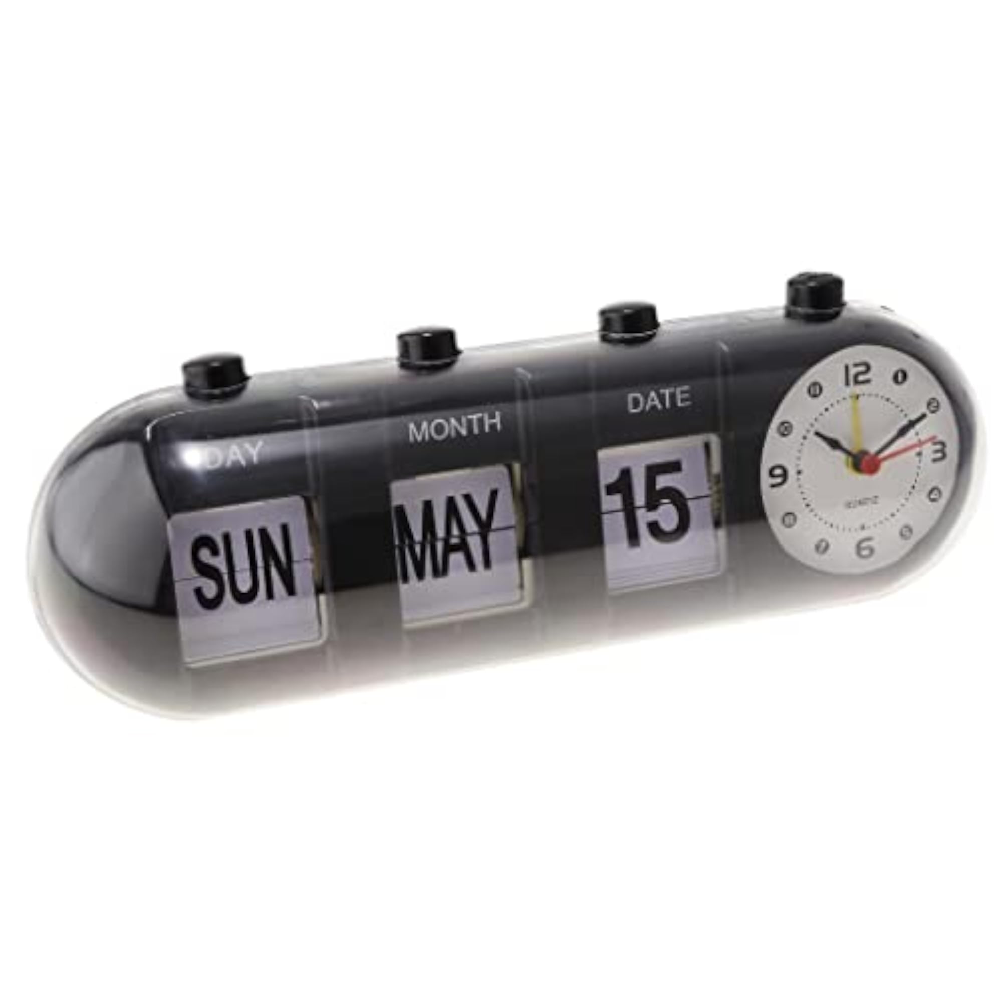 Creative Digital Manual Flip Down Clock Desk Stand