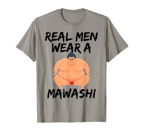 Hombre Sumo Wrestling hombres reales usan un mawashi Camiseta