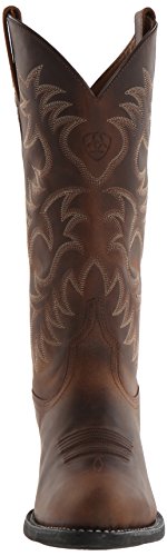 Ariat Mens Heritage R Toe Western Boot Distressed Brown 11 #TOP1