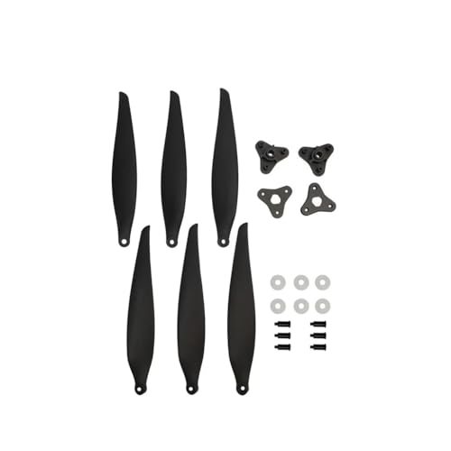 Hélice pliante 1510F 3 pales en fibre de verre pour drone RC 4115