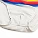 UXH Swimwear Men Sexy Swim Briefs Pride Day Strips Swimsuits Swim Briefs Bikini Board Surf Shorts Trunk (US, Alpha, Large, Regular, Regular, 337 White)