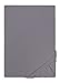 Traumhaft Schlafen - Castell - Markenbettwäsche 0077113 Spannbetttuch Jersey Stretch 1x 90x190 cm - 100x200 cm, Silber/grau 19 x günstig Kaufen-Traumhaft Schlafen - Castell - Markenbettwäsche 0077113 Spannbetttuch Jersey Stretch 1x 90x190 cm - 100x200 cm, Silber/grau