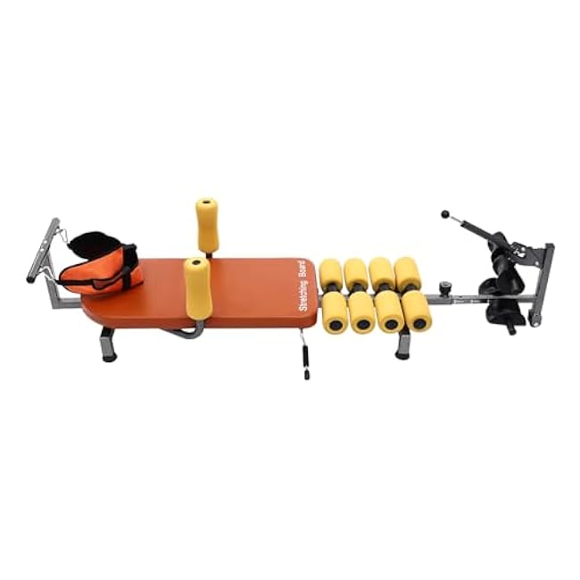 Training Bench, Back Stretch Bench Neck Stretcher Back and Neck Decompression Inline Back Stretcher Work Out Bench for Tension Relief for Home, Office, Gym 286.6 Lbs Weight Capacity