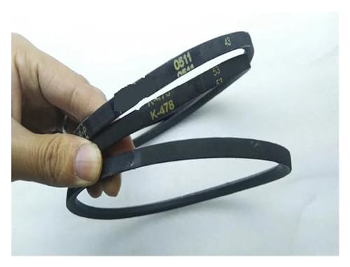 Motorcycle Belt Pulse Drive Belt Rubber Turntable Transmission Strap 5mm 4mm Replacement Accessories Phono Tape CD Transmission Belt (Color : 1)