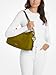 Michael Kors Nolita Medium Top Zip Convertible Shoulder, Gold-Tone Hardware/Nubuck Leather/Pistachio
