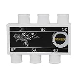 FOMIYES Gitarre Tuner Folk Guitar 6 Loch Tuning Flute Tuning Flöte Musik Instrument Bass Tuning Werkzeug Zufällige Farbe