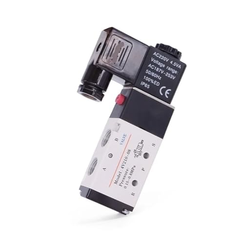 Vanne magnétique 24V 4V420-15 électrovanne pneumatique directionnelle