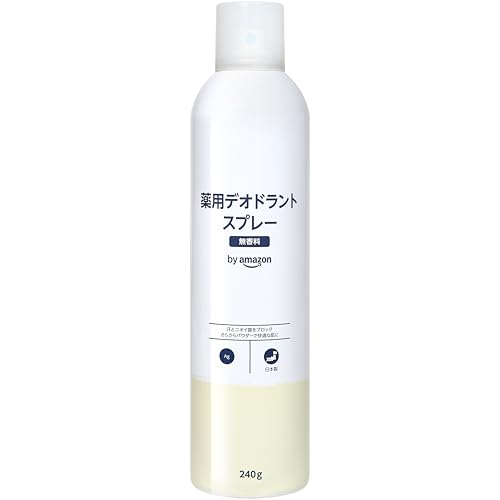 by Amazon 薬用デオドラントスプレー 240ｇ無香料