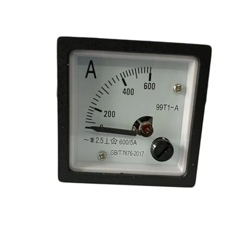 Ampèremètre à pointeur 99T1-A 1A cadran de mesure de courant pour tableau