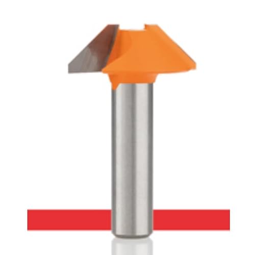 Fresa per smussare – D 25 mm, D 8 mm, SL 8 mm, GL 41 mm, FW 45 mm