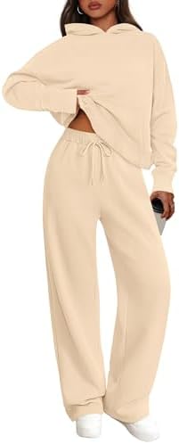 PRETTYGARDEN Women's 2 Piece Outfits Fall Sweatsuits Oversized Ho...