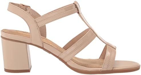 Easy Street Women's Fiesta Heeled Sandal, Nude, 9 | Image 5