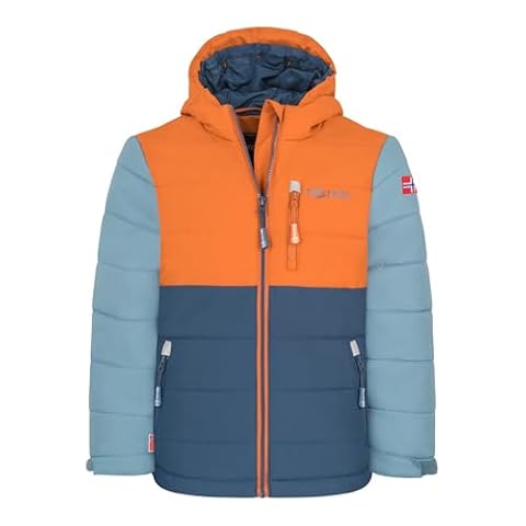 Trollkids Kids Hemsedal Snow Jacket XT, miodowy (Honey), 110