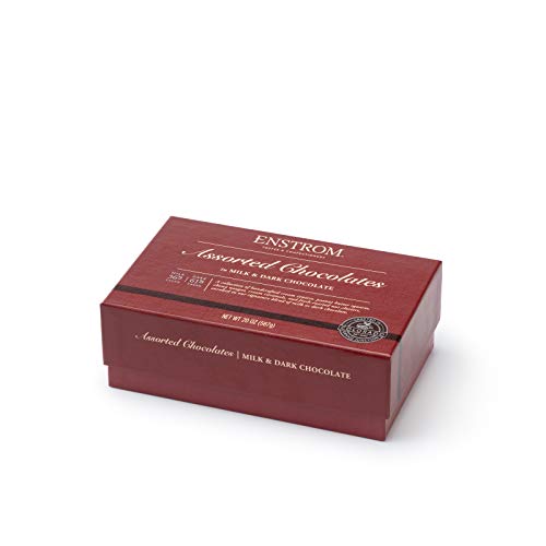 Enstrom Chocolates In Milk And Dark Chocolate 20Oz Box | 30 Piece | Kosher Dairy #TOP2