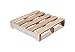 RetailSource 24" x 24" x 5 1/2" #1 Recycled 1000 Lbs. Capacity Wood Pallet (Recycled Pallet Appearance May Vary)