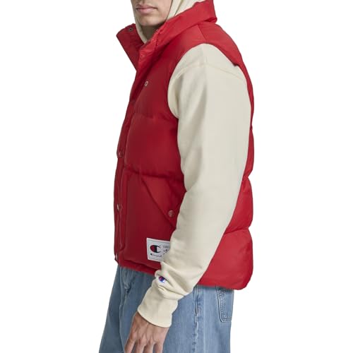 Image of Champion Men's Puffer Vest With Logo