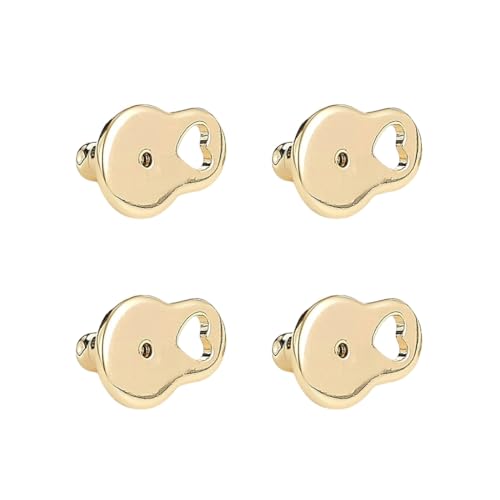 4PCS Heart Design Earring Locks Prevents Ear Sagging Secure Fit For Heavy Stud Earrings
