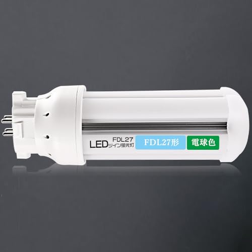 FDL27EX-L LED�R���p�N�g�`�u���� FDL27EXL �d���F 3000K GX10q���p���� ����d��12W �S����2400lm �c�C���u���� �c�C��2 FDL27 LED�� �R���p�N�g�u���� FDL27EX-LF3 FDL27EXLF3 27�`