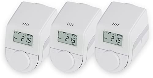 Heizkörper-Thermostatkopf EQIVA Model Q, 3 Stück Cover