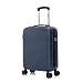 Luggage Depot 20 Inch Cabin Suitcase, Ryanair EasyJet Approved 55x40x20cm Hand Luggage, Lightweight ABS Hardshell Scratch-Resistant, 360° Silent Spinner Wheels, TSA Lock & X-Strap Interior, Blue
