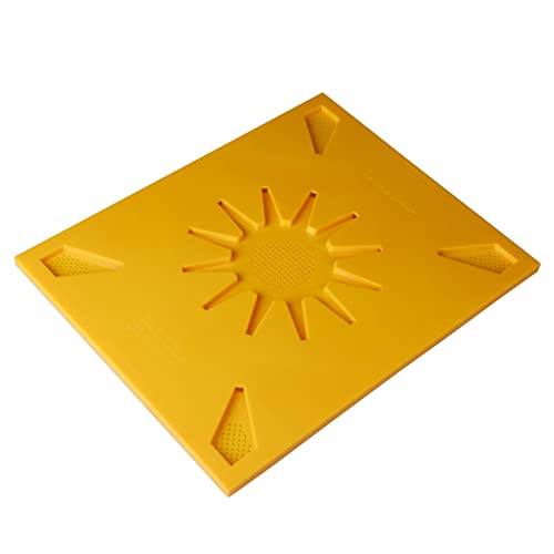 Benefitbee Beehive Inner Cover & Bee Escape | 2-in-1 Reversible 10 Frame Langstroth | 3X Durable ABS | Beekeeping Supplies