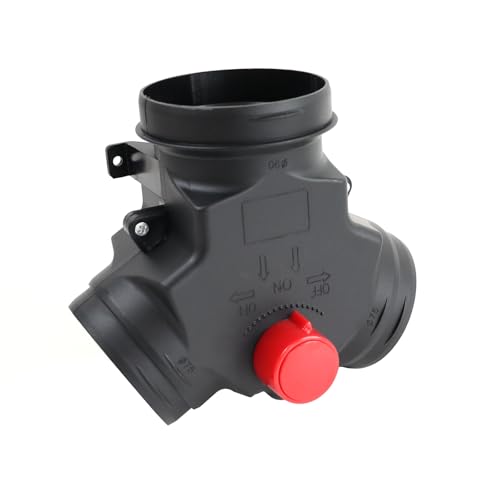 Copgge 3.5in to 3in Diesel Parking Heater Duct Connector Reducer Ducting Straight Reducer Duct Connector for Diesel Parking Heater 90mm to 75mm Hose