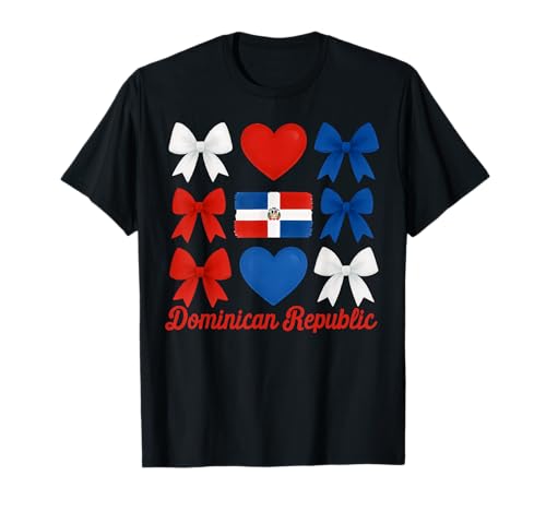 Dominican Republic Girl Coquette Bow Hispanic Heritage T�V���c