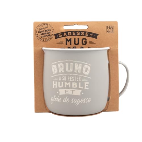 Taza Nomade Bruno personalizada para té y café - Regalo para hombre