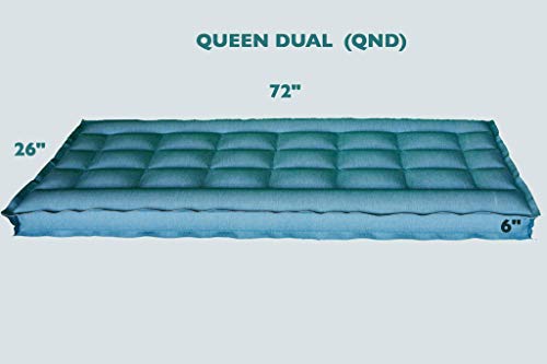Image of REM Air System - Sleep Number | Select Comfort and Other Name Brand Compatible Air Chamber Queen Dual Side | 72 inch L x 26 inch W x 6 inch H