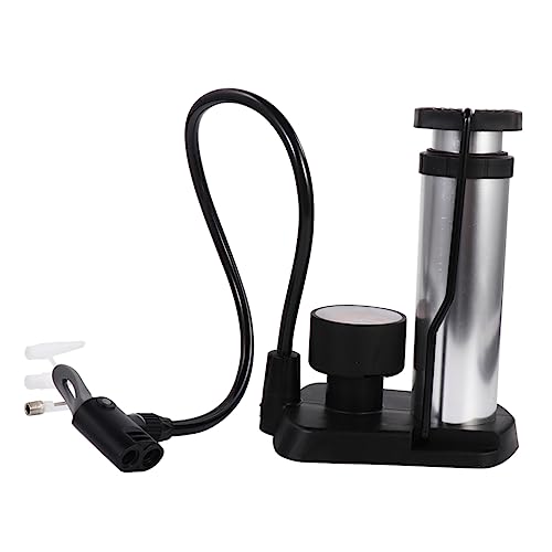 NULYLU Portable Bike Tire Floor Pump High-Pressure Foot Inflator for Bikes Road Tire Pump Metal Tubes