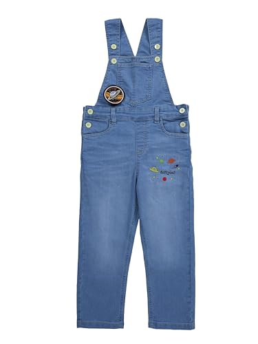 Image of KiddoPanti Boys Denim Dungaree Pant