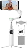 Insta360 Flow 2 PRO Gimbal-Stabilisator für Smartphone, KI-betriebenes Tracking, 3-Achsen-Stabilisierung, integriertes Stativ, tragbar und faltbar, Deep Track 4.0 Auto-Tracking, Telefonstabilisator,