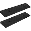 Rampa para bordillo Veemoon negra de 3cm alta, paquete 2 piezas miniatura 2