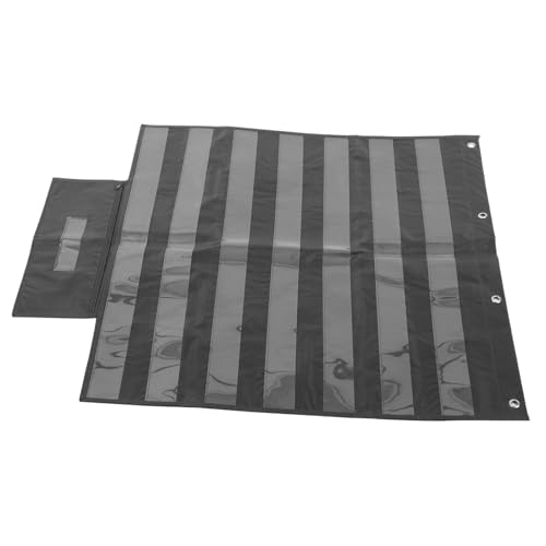 Tableau de poche standard noir en polyester et PVC avec cartes suspendues TOPBATHY