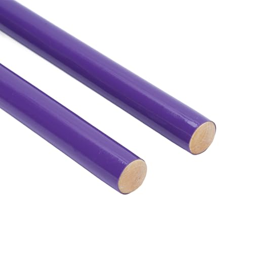Baquetas Focket de madera de arce 5A con agarre de goma miniatura 7