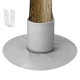 Nybhyjka 植物根カバー - 3層 木の根プロテクター グラウンドネイル付き | ガーデニングアクセサリー 庭師 造園家 冬 屋外 芝生 通路 遊び場 私道