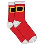 Tipsy Elves Red Santa Socks for Women OSFA