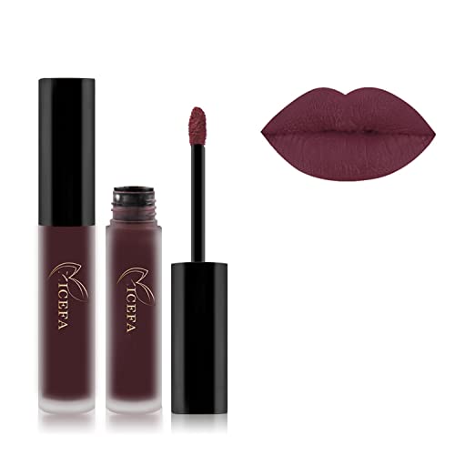 Maepeor Matte Lipstick And Lipliner Set 2Pcs Non-Stick Cup Velvety Liquid Lipgloss Set Waterproof And Long Lasting Liquid Lipstick Set For Women And Girls (2Pcs Set, Fwtish) #TOP4