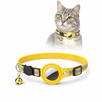 NYVOR Kattenhalsband compatibel met AirTag, anti-verstikking