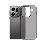 QJONSIU Hülle Kompatibel mit Oppo Find X9, Superdünne PC Stoßfest Hülle, Angenehm Anzufassen-Translucent Schwarz